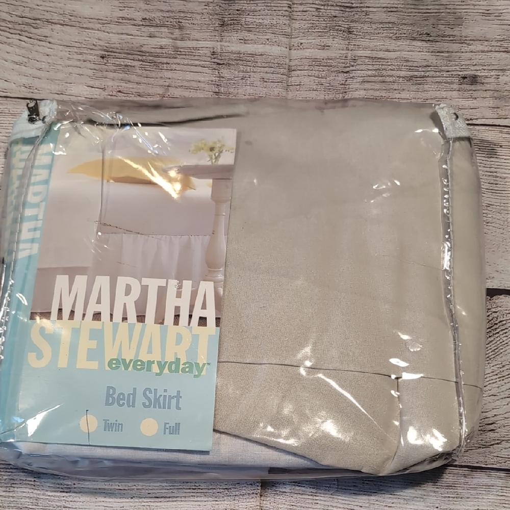 Martha Stewart Everyday Tan Twin Bed Skirt Kmart 1997